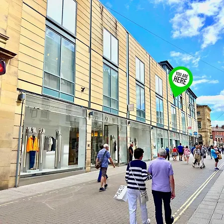 City Centre 2 Bed Flat With Disable Access 2 Bath Flat - Balcony And View Apartament York