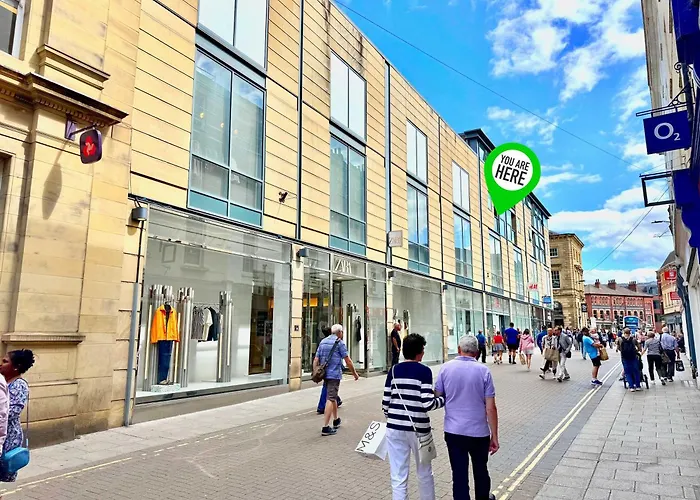 City Centre 2 Bed Flat With Disable Access 2 Bath Flat - Balcony And View Apartament York