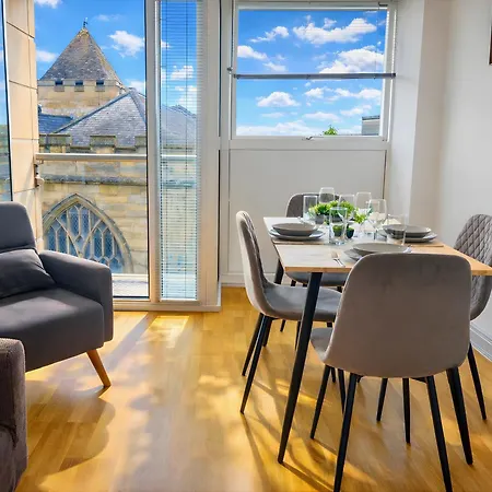 公寓 Centre 2 Bed Flat With Disable Access 2 Bath - Balcony And View